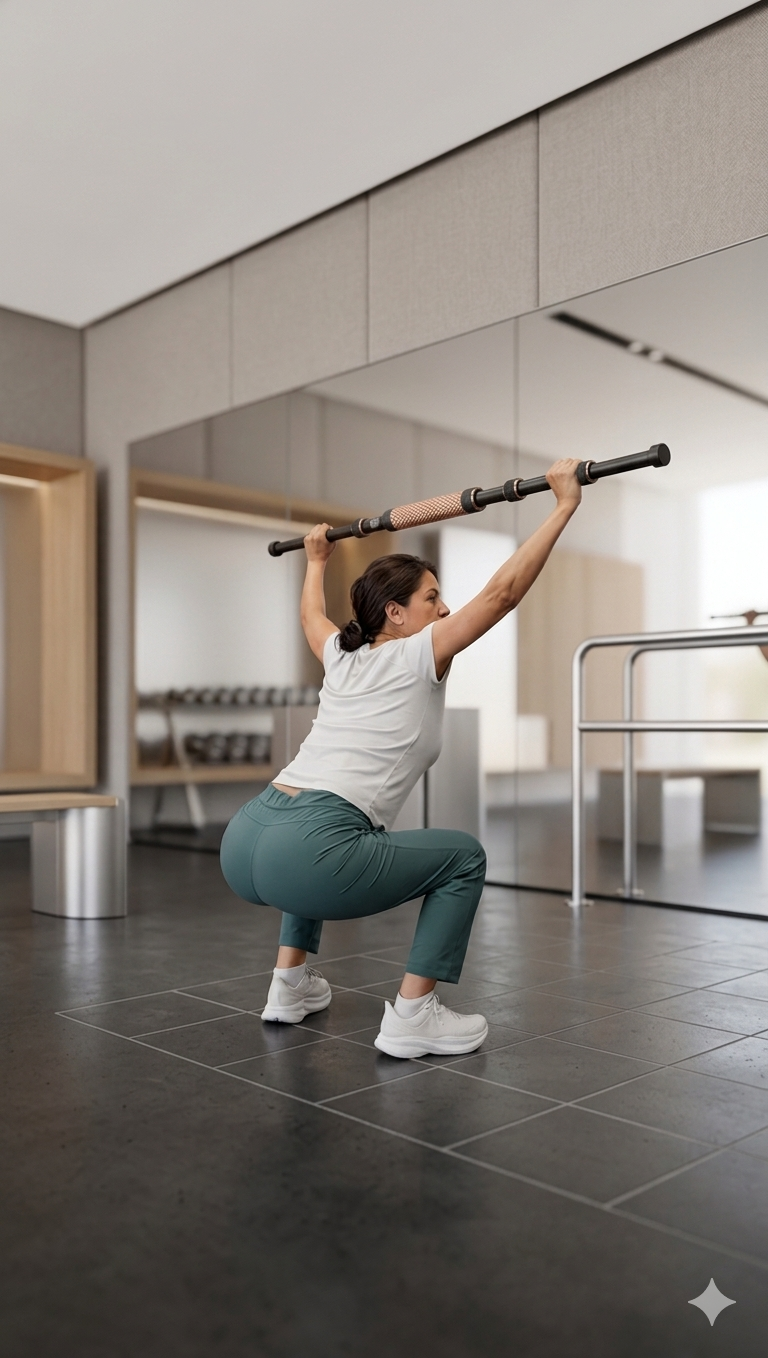 RUYI at the gym — pre-workout mobility
